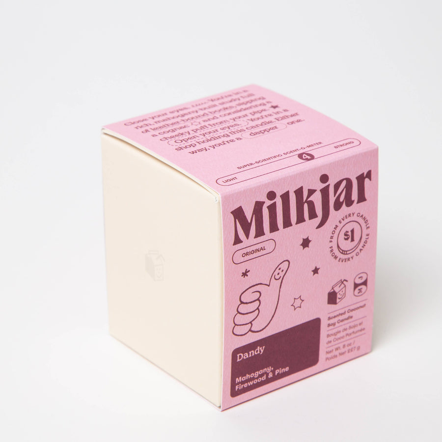 Milkjar - Dandy - Acajou, bois de chauffage et pin