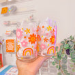 Charger l'image dans la galerie, Goblet en verre - Groovy Rainbow