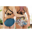 Charger l'image dans la galerie, Maillot de Bain Menstruel - Épinette - Marie Fil