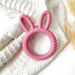 Charger l'image dans la galerie, Jouet de dentition - Lapin minimaliste Rose - Jululu