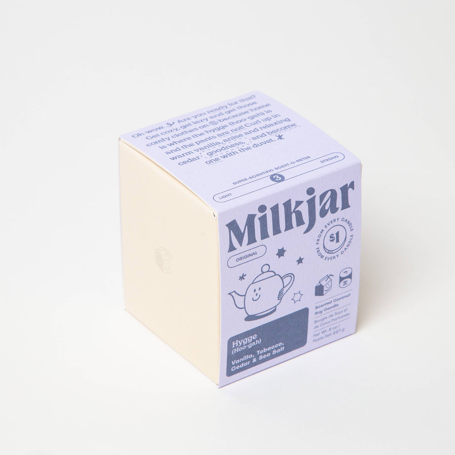 Milkjar - Hygge - Vanille, tabac, cèdre et sel de mer