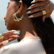 Charger l'image dans la galerie, DRAE COLLECTION - Shara Hoops Or