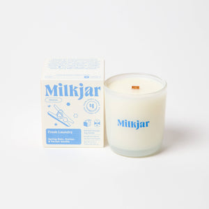 Milkjar - Fresh Laundry - Spring Rain, coton et vanille française