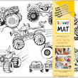 Charger l'image dans la galerie, Tapis de table à colorier - Monster truck - Funny Mat