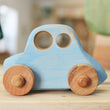 Charger l'image dans la galerie, Auto en bois - Bleu ciel - Atelier Saint-Cerf