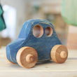 Charger l'image dans la galerie, Auto en bois - Bleu foncé - Atelier Saint-Cerf