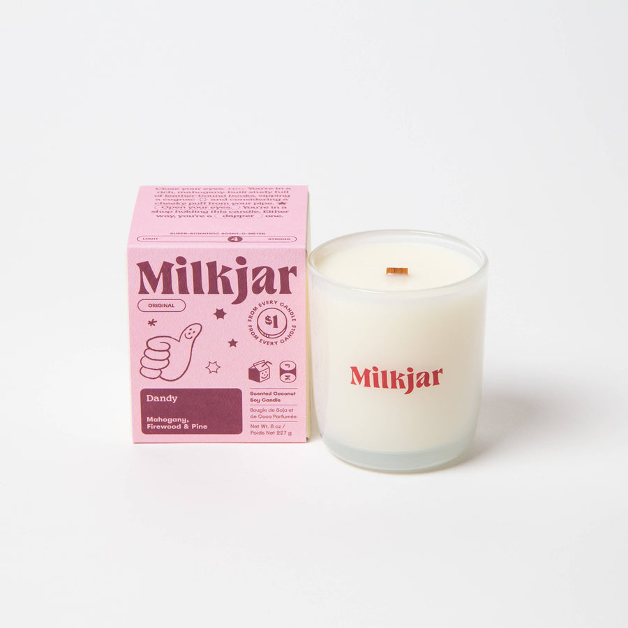 Milkjar - Dandy - Acajou, bois de chauffage et pin