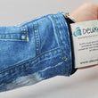 Charger l'image dans la galerie, Pochette poignet - Denim - Deuxbest