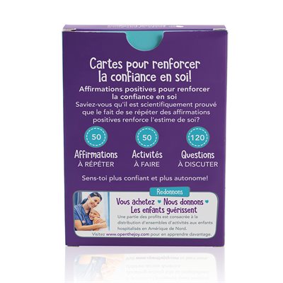 Cartes pour renforcer la confiance en soi! - Version française