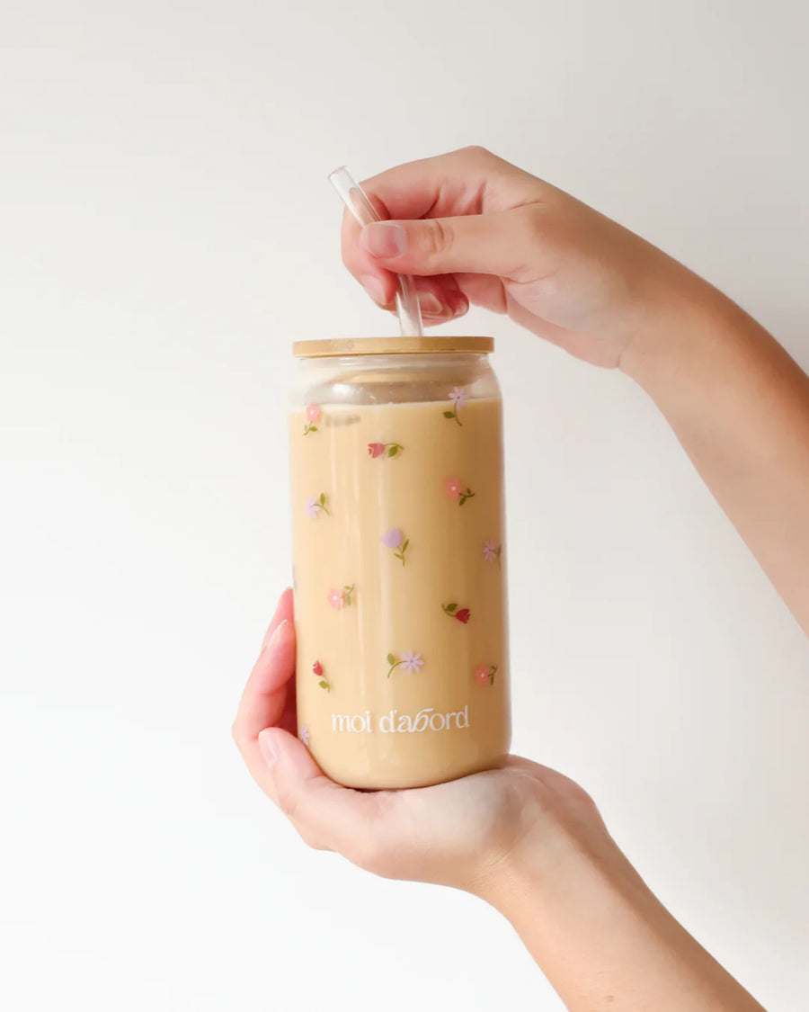 Tumbler en verre - Moi d'abord