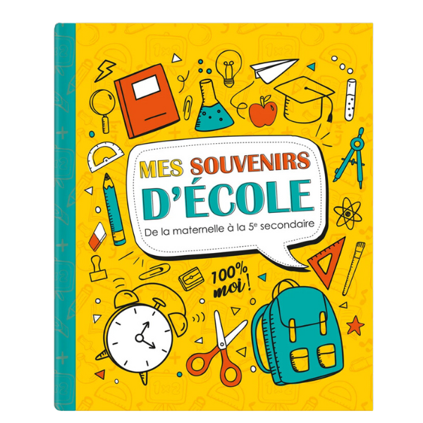 Album "Mes Souvenirs d'École" - Système Scolaire Québécois - Pomango