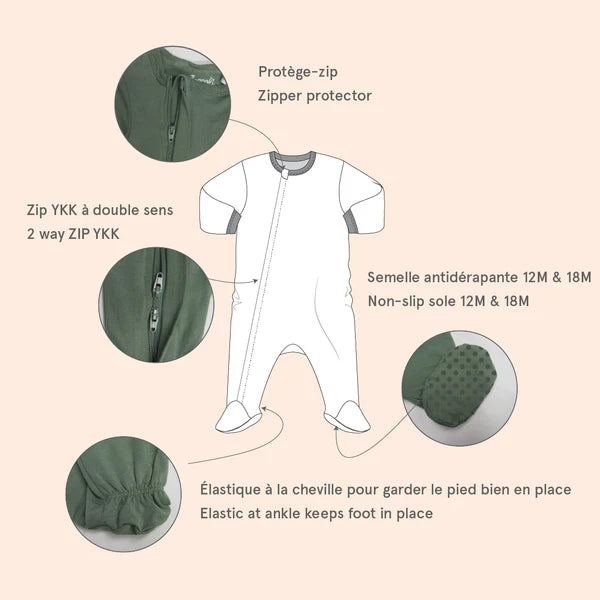 Pretzel - Pyjama à pattes - LPO X Coccoli - La Petite Ourse