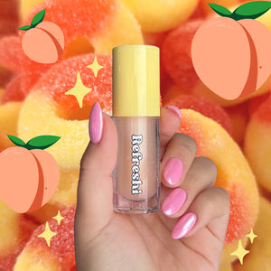 REFRESHI - Huile à lèvres - Peach Candy