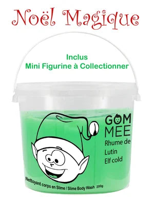 GOM-MEE - SEAU Slime Moussante Lutin Coquin VERT avec Mini FIGURINE