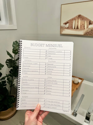 Cahier budgétaire