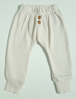 Pantalon en coton biologique - Beige - Badaboom