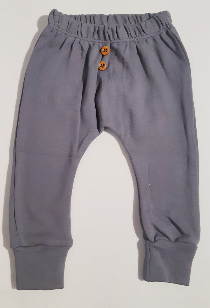 Pantalon en coton biologique - Gris - Badaboom