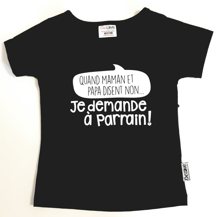 T-Shirt humoristique - Parrain - BeLove