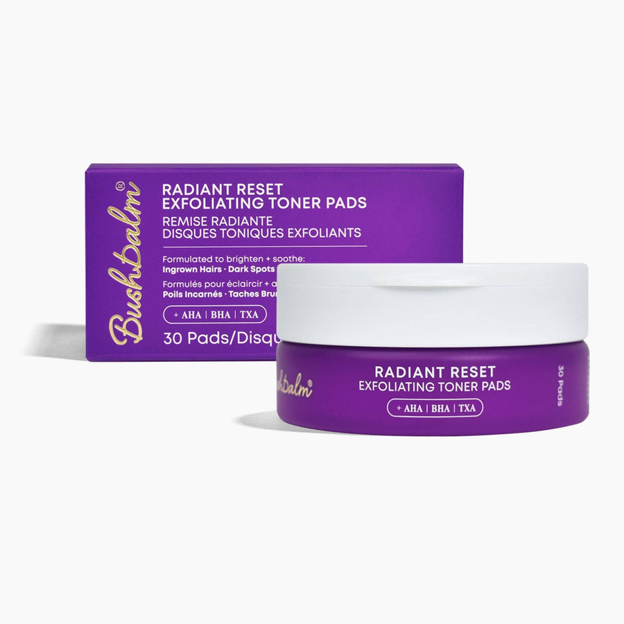 Bushbalm - Disques toniques exfoliants Radiant Reset