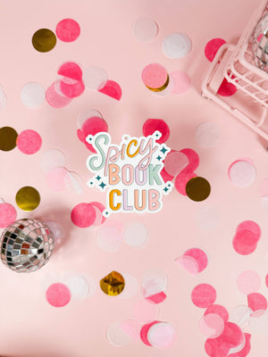 Autocollant - Spicy Book Club