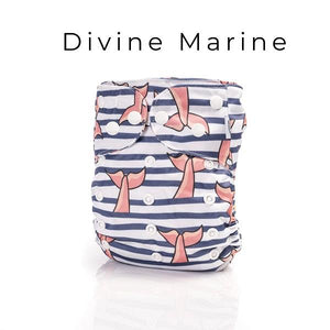 Couche tout-en-un 2.0 - Divine Marine - Mme & Co