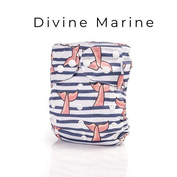 Couche tout-en-un 2.0 - Divine Marine - Mme & Co