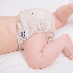 Couche pour nouveau-né - Tout-en-un - Mouettes - La Petite Ourse