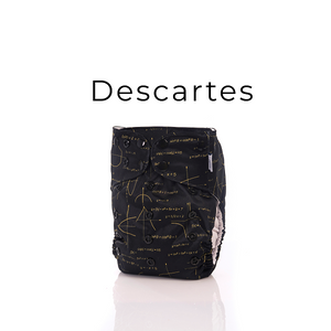Couche à poche - avec insert de type trifold en bambou - Taille unique - Descartes - Mme & Co 2.0