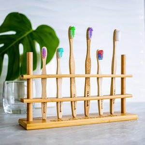 Porte-brosse à dents - Ola bamboo - Format grande famille